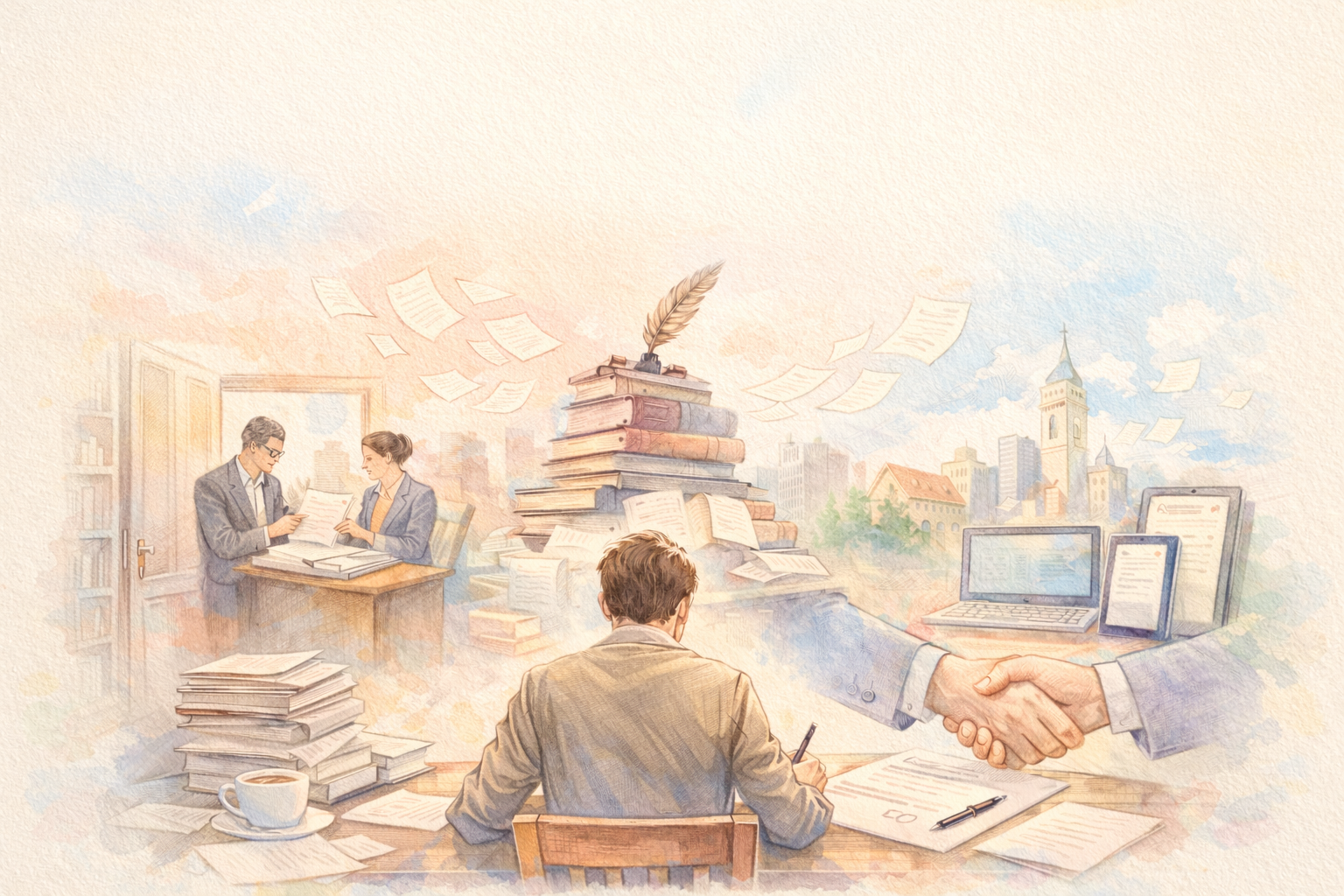 L’édition littéraire et le parcours du manuscrit