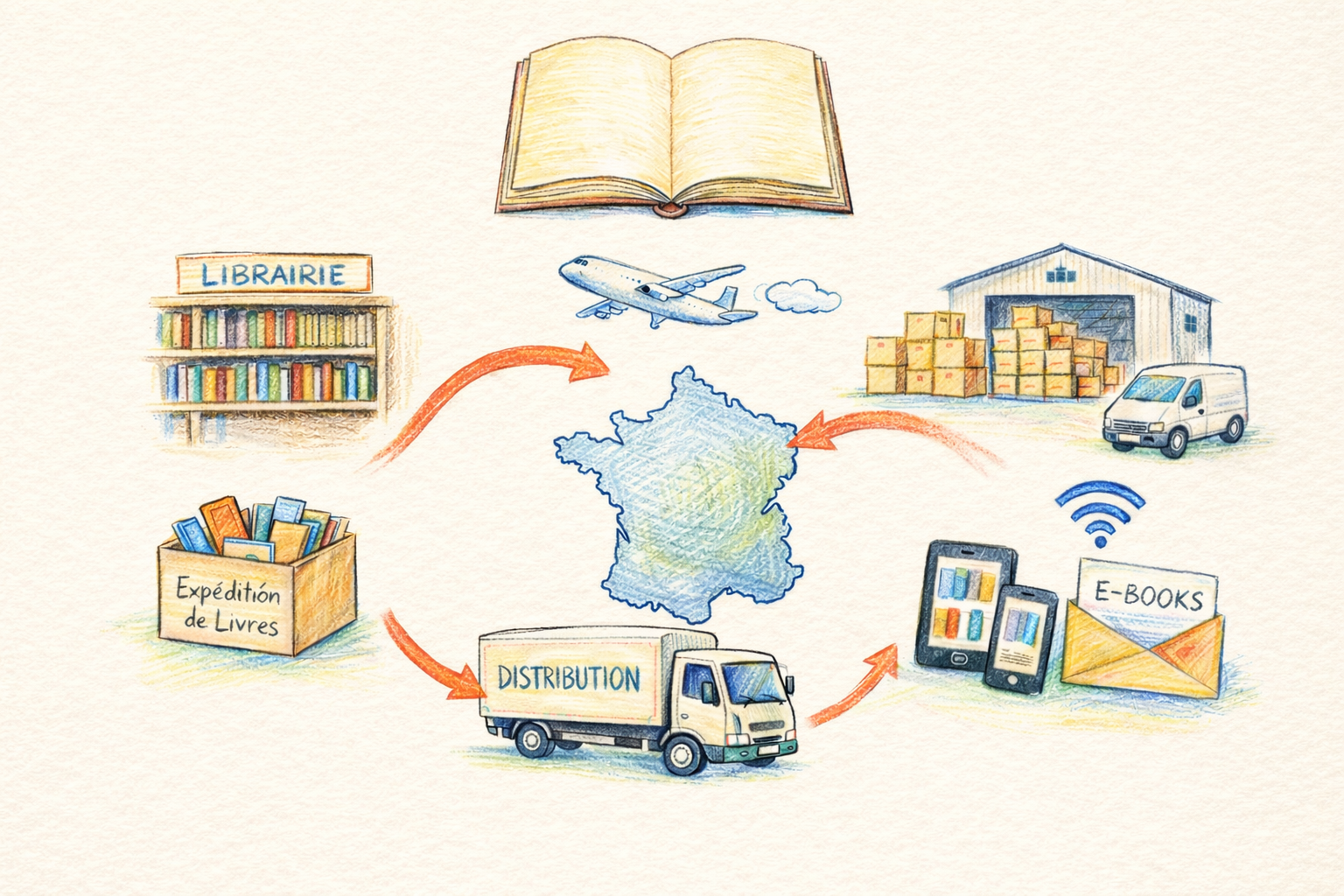 Diffusion et distribution d’un livre