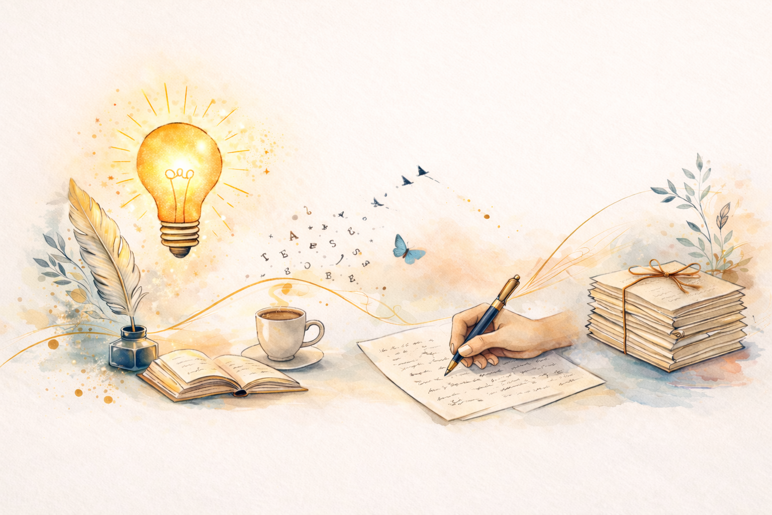 Inspiration littéraire pour écrire un manuscrit