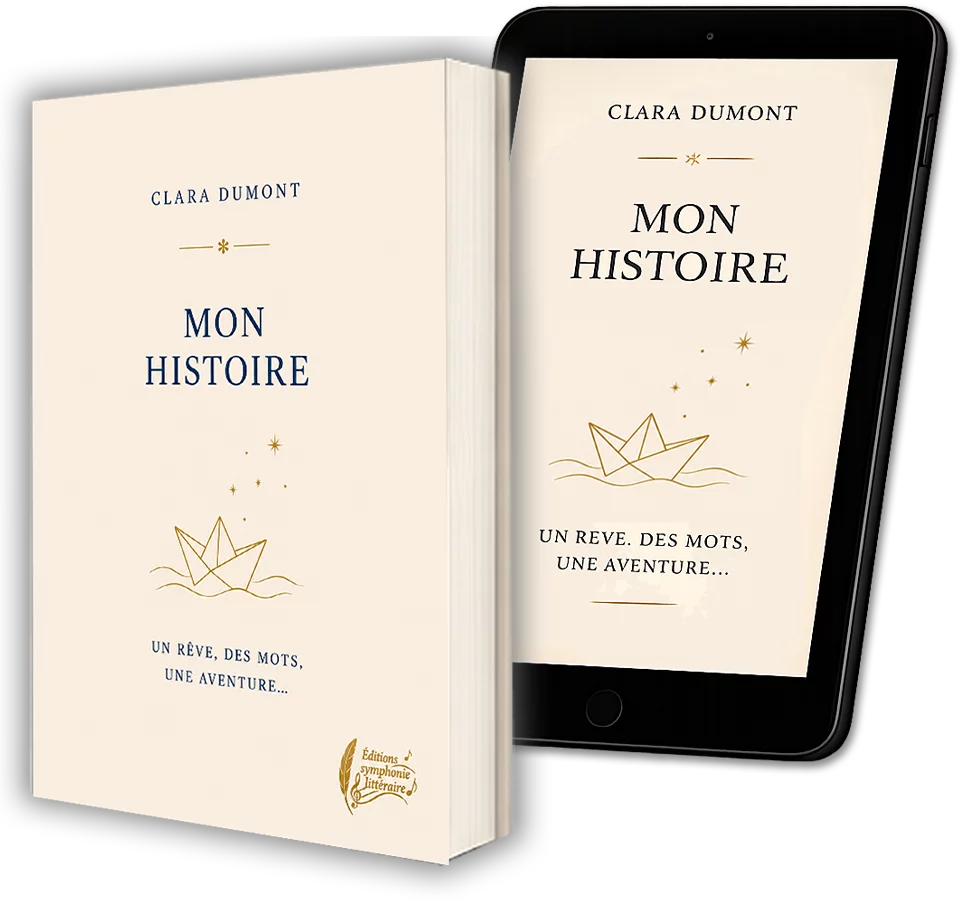 livre et ebook Mon livre avec Symphonie Littéraire