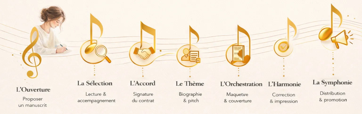 Le processus éditorial